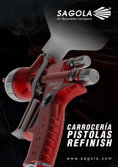 Folleto Pistolas Refinish Carroceria 2026