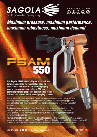 PSAM 550 Airless Gun