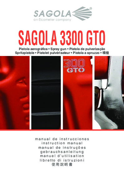 Pistola gravedad 3300 gto