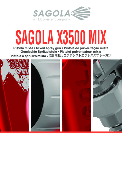 Pistola X3500 MIX