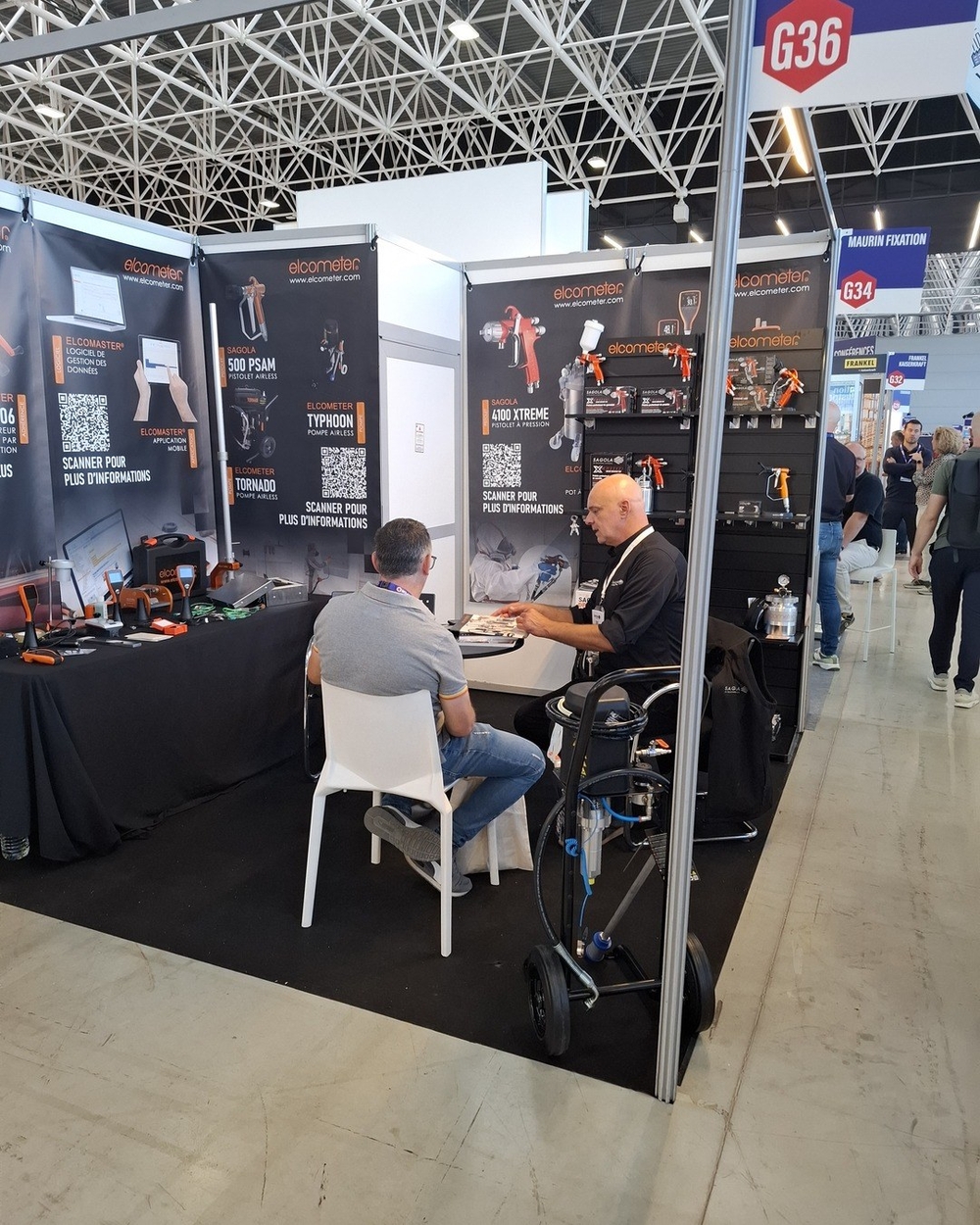Sagola, junto a Elcometer en SEPEM Industries Sud-Ouest de Toulouse
